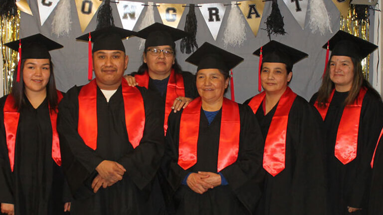 group of photo of graduate students of First Nation, Inuit and Mtis communities